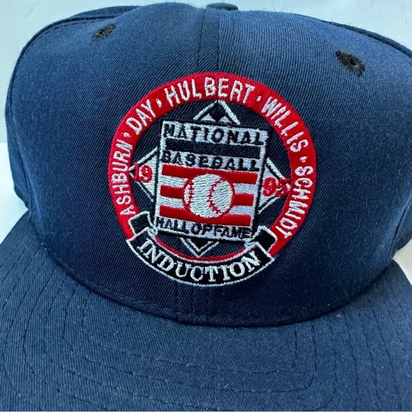 1995 Baseball Hall of Fame Induction Hat Ashburn, Day, Hulbert, Willis, Schmidt - Picture 1 of 6